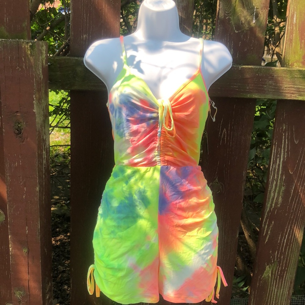 Tie dye tank ro multi size( m)(🔥) - Picture 2 of 3